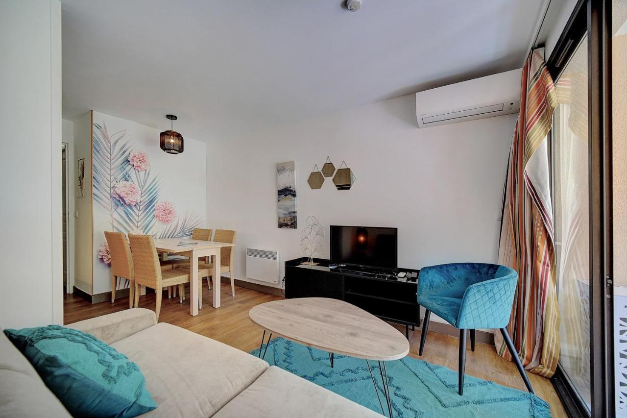 Immogroom - 2 Rooms - Renovated - Pool - Ac - Parking - Garden Cannes Bagian luar foto
